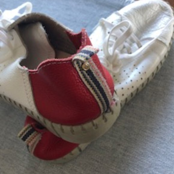 Carvela Comfort "Coco" Leather Sneakers - 8 - Picture 3 of 4